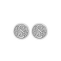 Alison & Ivy Classic Monogram Recessed Stud Earrings - 10 mm